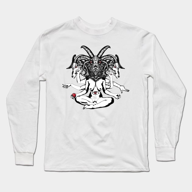 Woman is a Devil Long Sleeve T-Shirt by Brieana